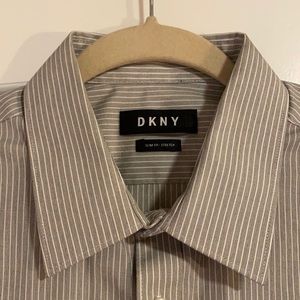 DKNY Slim Fit Dress Shirt